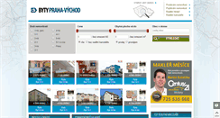 Desktop Screenshot of byty-praha-vychod.com